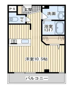 A-PART1【2階】の間取り
