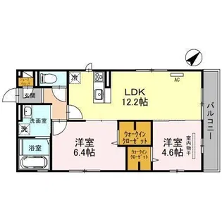 冨久庵【1階】の間取り
