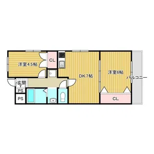 センコーハイツ【1階】の間取り