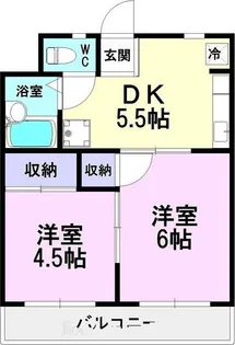 エムズハウス栄【7階】の間取り