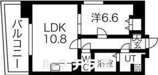 La Facade ラ・ファサード【2階】の間取り