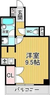 モア・ハナノキ【2B号室】の間取り