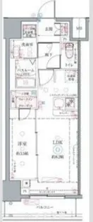 クレヴィスタ名古屋上前津【8階】の間取り