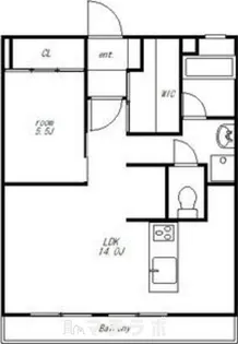 今枝ビル【4階】の間取り