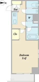 プロシード金山【9階】の間取り