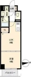 HF名駅北レジデンス(EAST棟)【6階】の間取り