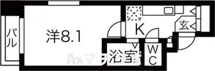 シティライフ田代【1階】の間取り