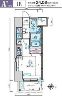 リヴシティ栄【11階】の間取り