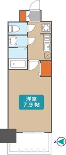 プレサンスジェネ千種内山【402号室】の間取り