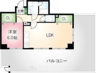 愛知県名古屋市千種区今池5丁目【マンション】の間取り