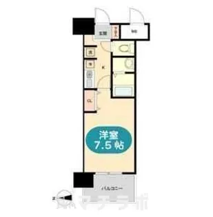 愛知県名古屋市中区千代田2丁目【マンション】の間取り