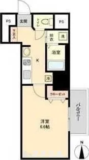 愛知県名古屋市中区千代田1丁目【マンション】の間取り