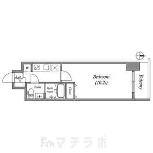 ISM栄【0308号室】の間取り
