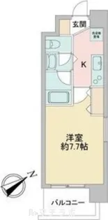 アルフィーレ新栄【405号室】の間取り