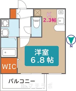 プレサンス桜通アベニュー【1007号室】の間取り