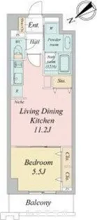 グランルクレ新栄イースト【7階】の間取り