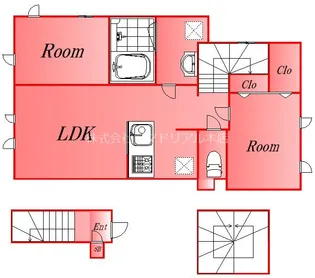 東京都大田区南六郷1丁目【アパート】の間取り