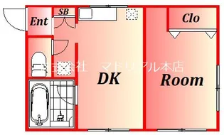 東京都大田区南蒲田1丁目【マンション】の間取り