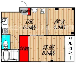 東京都大田区中央1丁目【マンション】の間取り