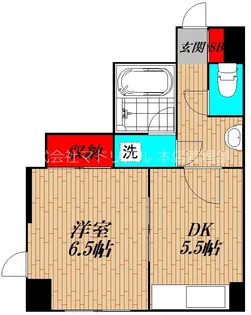 東京都大田区大森本町2丁目【マンション】の間取り