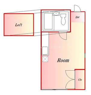 東京都大田区鵜の木3丁目【アパート】の間取り