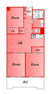 東京都品川区八潮5丁目【マンション】の間取り