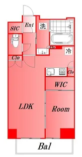 東京都大田区上池台2丁目【マンション】の間取り