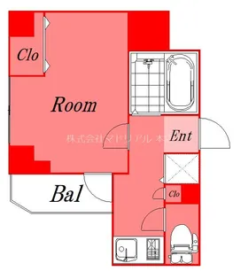 東京都大田区千鳥1丁目【マンション】の間取り