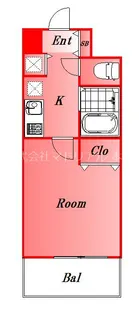 東京都大田区大森本町1丁目【マンション】の間取り