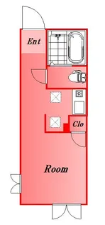 東京都品川区南大井3丁目【マンション】の間取り