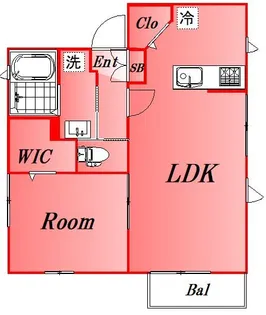 東京都大田区千鳥3丁目【アパート】の間取り