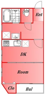 東京都大田区山王4丁目【マンション】の間取り