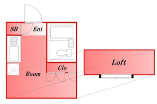 東京都品川区大井6丁目【アパート】の間取り