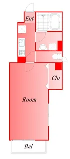 東京都品川区豊町2丁目【アパート】の間取り