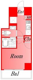 東京都品川区東品川4丁目【マンション】の間取り