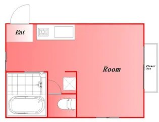 東京都大田区中央2丁目【アパート】の間取り