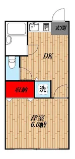 東京都目黒区中目黒3丁目【アパート】の間取り