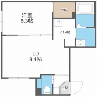 北海道札幌市南区澄川四条7丁目【マンション】の間取り