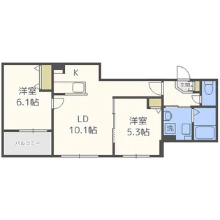 climb・e【1階】の間取り