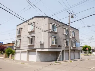 北海道札幌市清田区北野二条3丁目【アパート】の外観