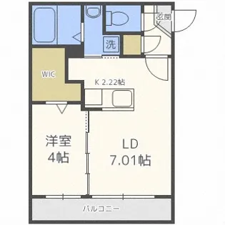 北海道札幌市中央区南十一条西15丁目【マンション】の間取り