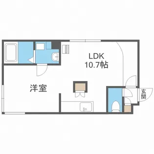 北海道札幌市白石区栄通20丁目【マンション】の間取り