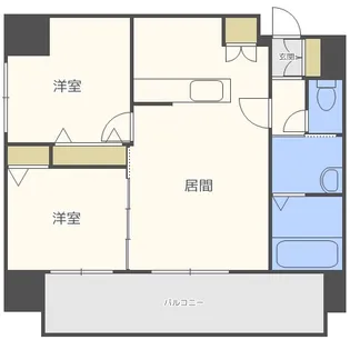 北海道札幌市中央区南一条西17丁目【マンション】の間取り