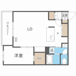 北海道札幌市東区北十七条東3丁目【マンション】の間取り