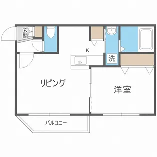 北海道札幌市西区発寒七条11丁目【マンション】の間取り