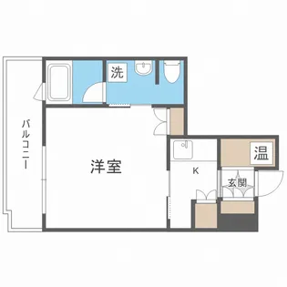 北海道札幌市中央区南三条東3丁目【マンション】の間取り