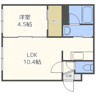 北海道札幌市厚別区厚別中央四条2丁目【マンション】の間取り