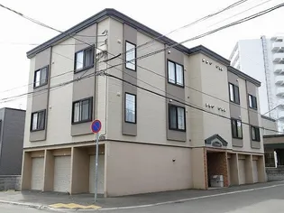 北海道札幌市白石区南郷通6丁目北【アパート】の外観