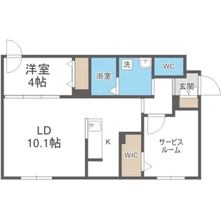 北海道札幌市中央区北六条西28丁目【マンション】の間取り