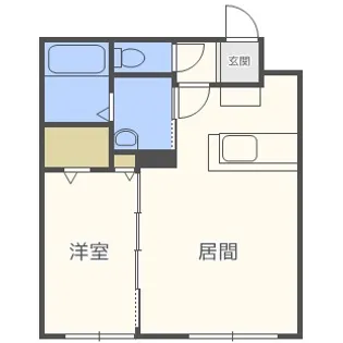 北海道札幌市中央区南三条西25丁目【マンション】の間取り